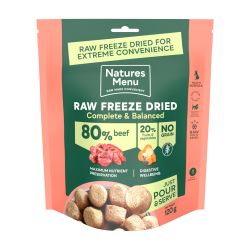 Natures Menu Complete Freeze Dried Food 80/20 Beef, 120g