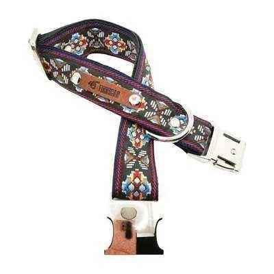 Chic Cotton Dog Lead for Stylish Pooches