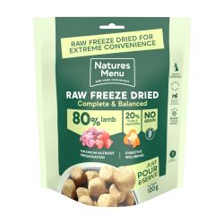 Natures Menu Complete Freeze Dried Food 80/20 Lamb, 120g