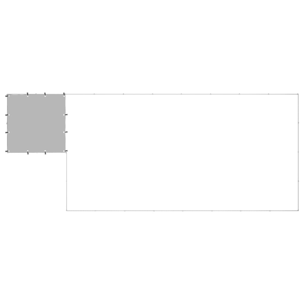NNEVL Dog Kennel Silver 10.89 m² Steel