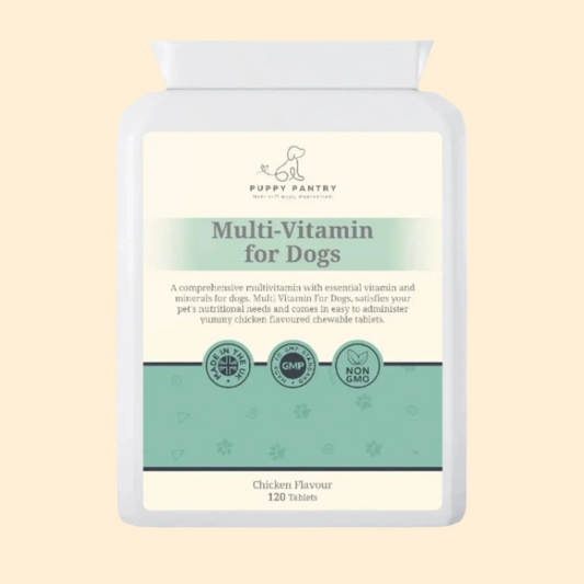 Multivitamin Chews – Chicken (120 Pack)
Supports immunity, skin & coat health, digestion & energy