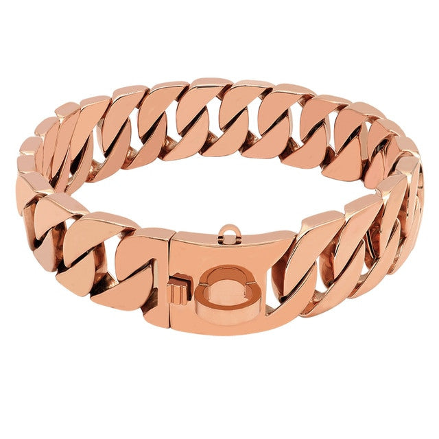 32MM Strong Metal Dog Chain Collars