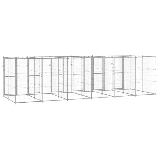 Outdoor Large dog kennel Galvanized steel