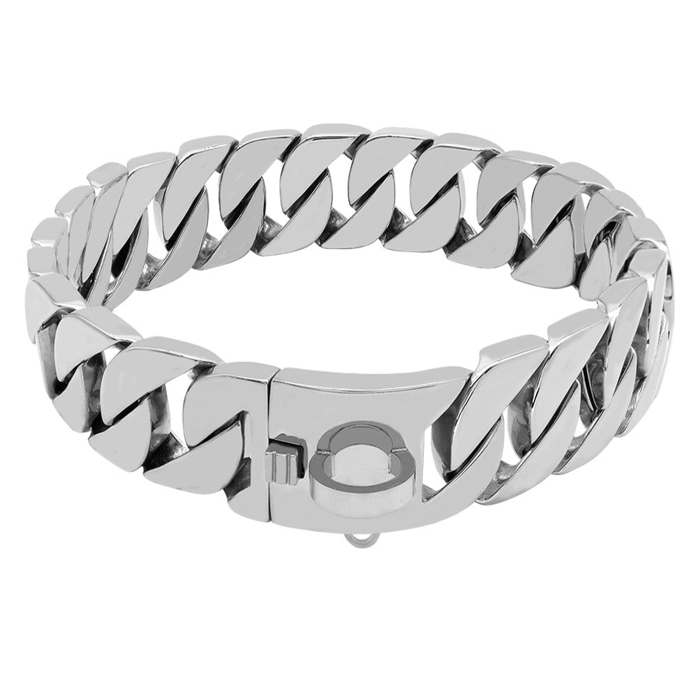 32MM Strong Metal Dog Chain Collars